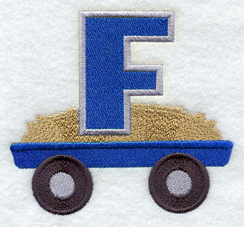 Tractor Letter F - 4 1/4 Inch