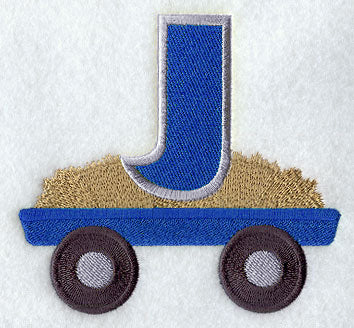 Tractor Letter J - 4 1/4 Inch
