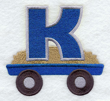 Tractor Letter K - 4 1/4 Inch