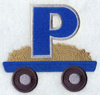 Tractor Letter P - 4 1/4 Inch