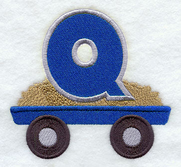 Tractor Letter Q - 4 1/4 Inch