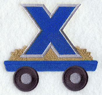 Tractor Letter X - 4 1/4 Inch