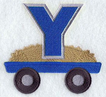 Tractor Letter Y - 4 1/4 Inch