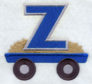 Tractor Letter Z - 4 1/4 Inch