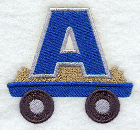 Tractor Letter A - 4 1/4 Inch