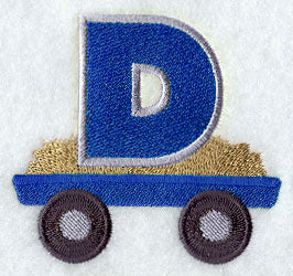 Tractor Letter D - 4 1/4 Inch