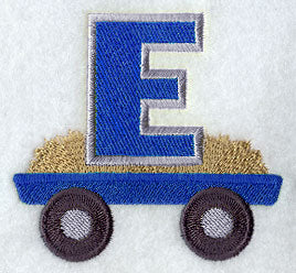Tractor Letter E - 4 1/4 Inch