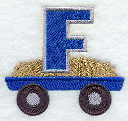 Tractor Letter F - 4 1/4 Inch