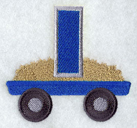 Tractor Letter I - 4 1/4 Inch