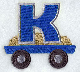Tractor Letter K - 4 1/4 Inch