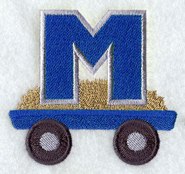 Tractor Letter M - 4 1/4 Inch