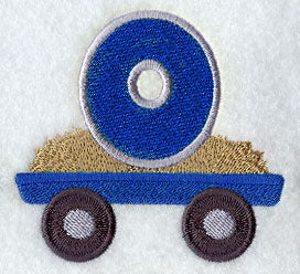 Tractor Letter O - 4 1/4 Inch