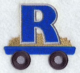 Tractor Letter R - 4 1/4 Inch