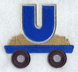 Tractor Letter U - 4 1/4 Inch