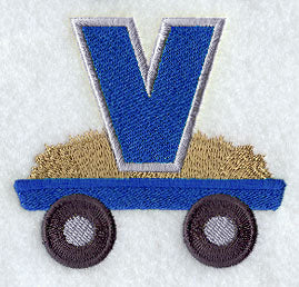 Tractor Letter V - 4 1/4 Inch