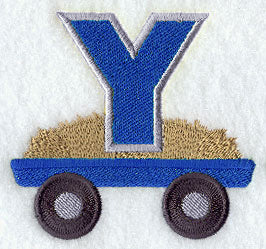 Tractor Letter Y - 4 1/4 Inch