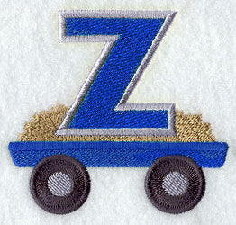 Tractor Letter Z - 4 1/4 Inch
