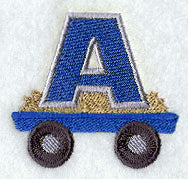 Tractor Letter A - 4 1/4 Inch