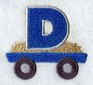 Tractor Letter D - 4 1/4 Inch
