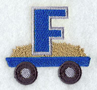 Tractor Letter F - 4 1/4 Inch