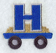 Tractor Letter H - 4 1/4 Inch