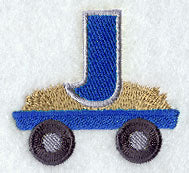 Tractor Letter J - 4 1/4 Inch