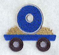 Tractor Letter O - 4 1/4 Inch
