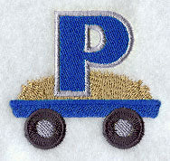 Tractor Letter P - 4 1/4 Inch