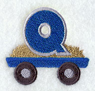 Tractor Letter Q - 4 1/4 Inch