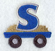 Tractor Letter S - 4 1/4 Inch