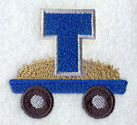 Tractor Letter T - 4 1/4 Inch