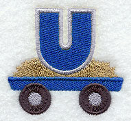 Tractor Letter U - 4 1/4 Inch