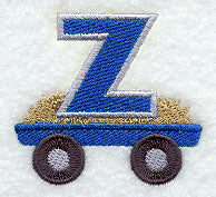 Tractor Letter Z - 4 1/4 Inch