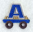 Tractor Letter A - 4 1/4 Inch