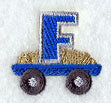 Tractor Letter F - 4 1/4 Inch