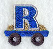 Tractor Letter R - 4 1/4 Inch