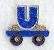 Tractor Letter U - 4 1/4 Inch