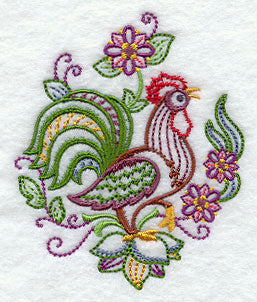 Plume-Tailed Rooster