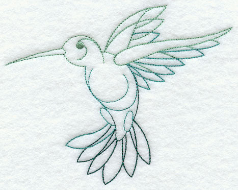 Hummingbird in Flight