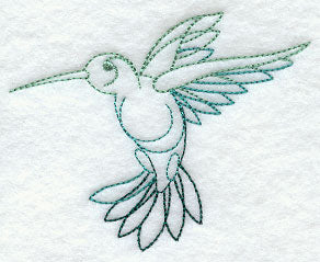 Hummingbird in Flight