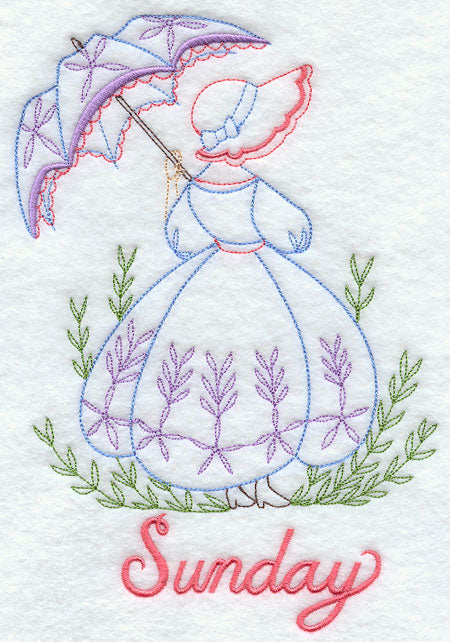 Umbrella Girl on Sunday