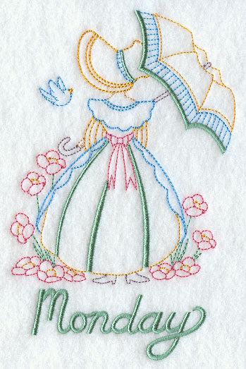 Umbrella Girl on Monday