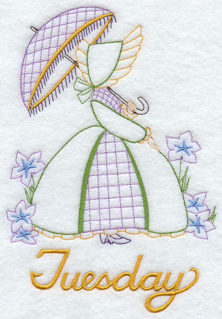 Umbrella Girl on Tuesday