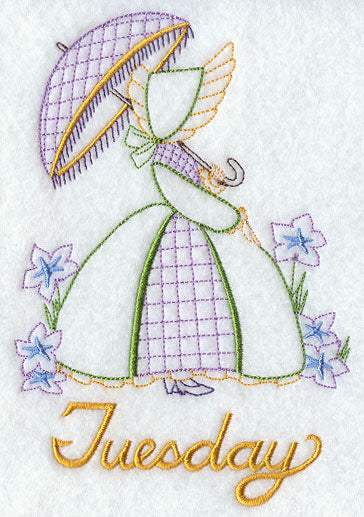 Umbrella Girl on Tuesday