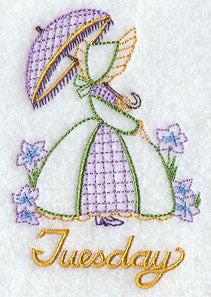 Umbrella Girl on Tuesday