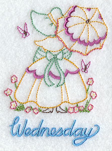 Umbrella Girl on Wednesday