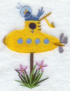 Yellow Submarine Birdhouse