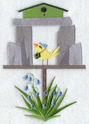 Stonehenge Birdhouse