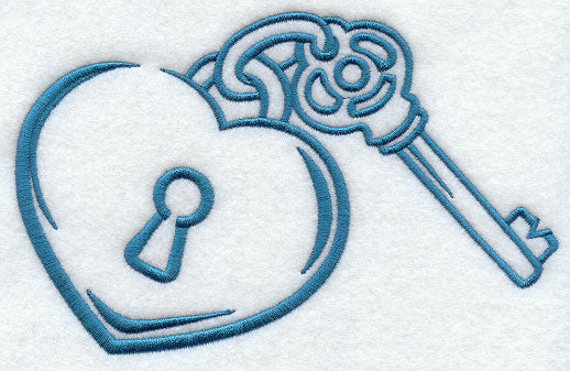 Heart Locket and Key