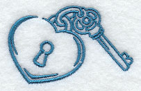 Heart Locket and Key